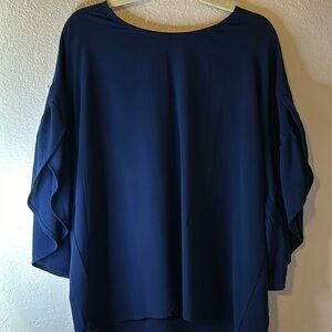Split sleeve blouse